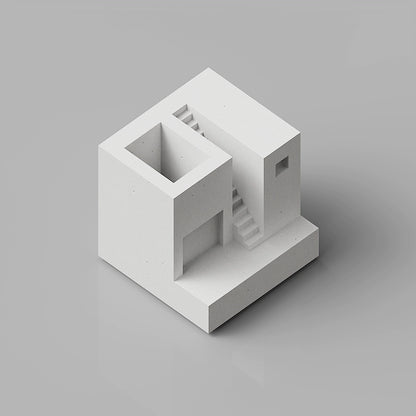 Cube House - Miniature Architecture