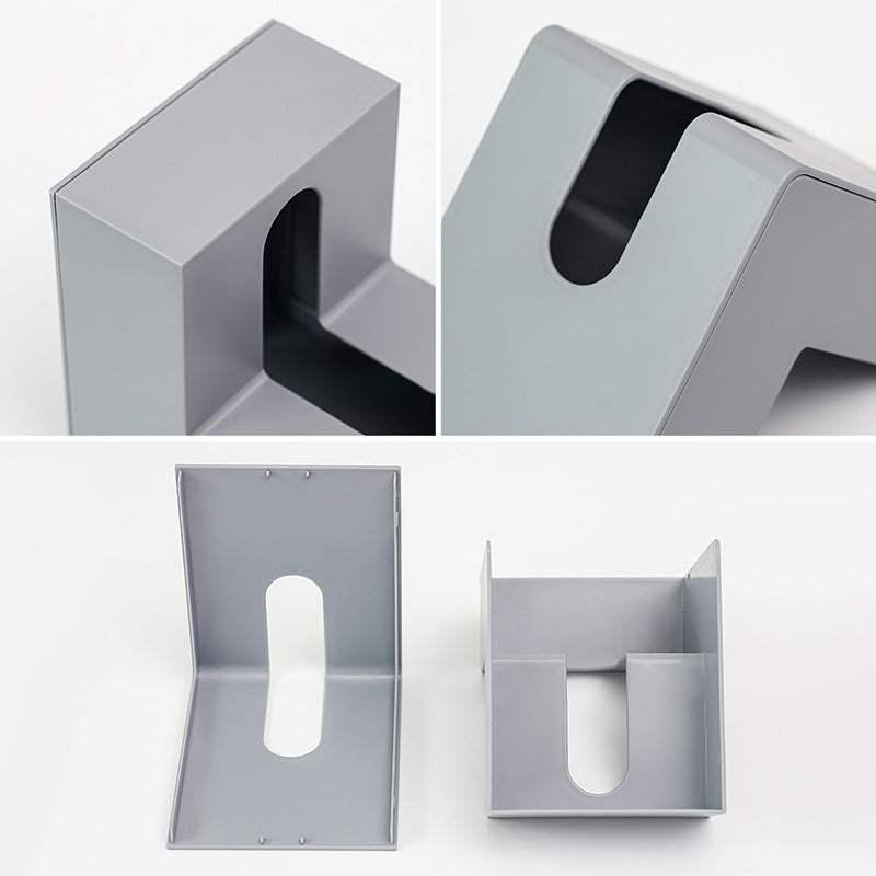 Double-sided L-shaped Tissue Box