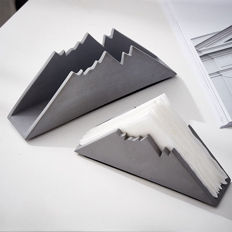 Snow Mountain Napkin Holder