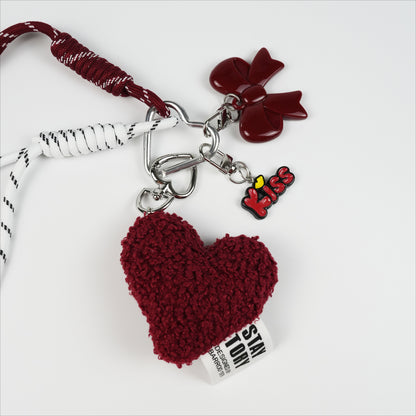 KISS LOVE PLUSH CHARM