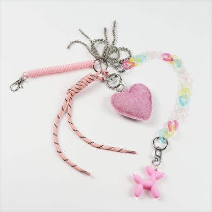 PINK HEART CHARM
