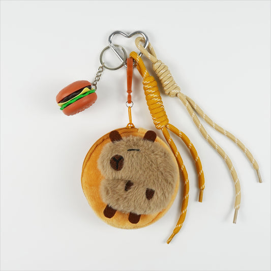 CAPYBARA BURGER CHARM