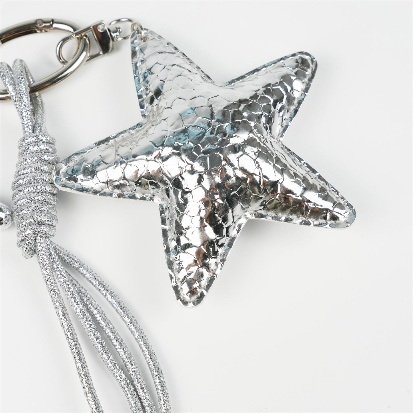 SILVER STAR & BALLOON DOG CHARM