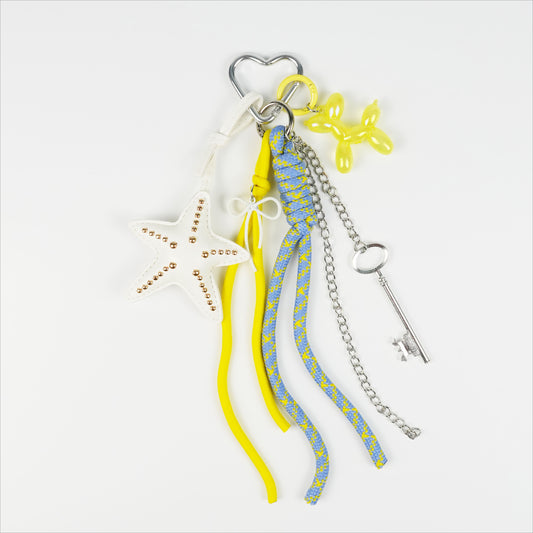 STARFISH & DOG CHARM