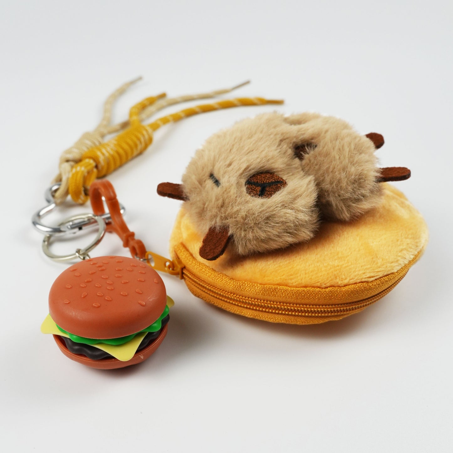 CAPYBARA BURGER CHARM
