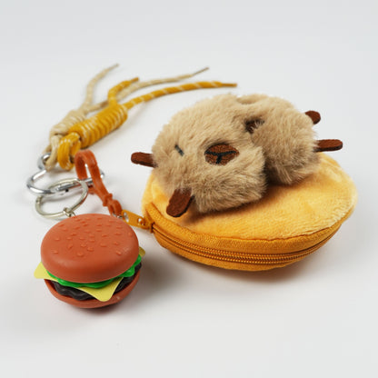 CAPYBARA BURGER CHARM