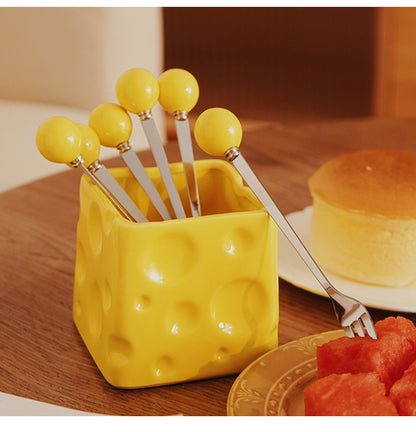 Cheese Fruit Fork