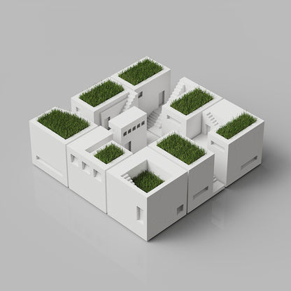 Cube House - Miniature Architecture