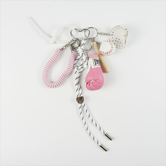 BOXING & BASEBALL CHARM