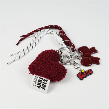 KISS LOVE PLUSH CHARM