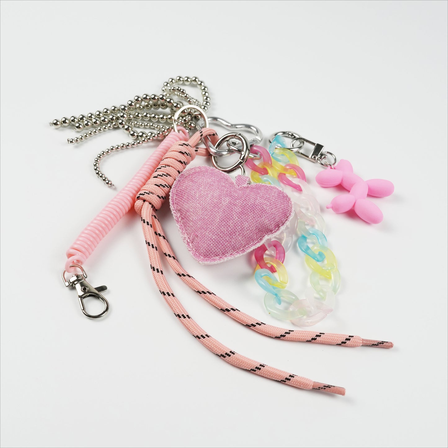 PINK HEART CHARM