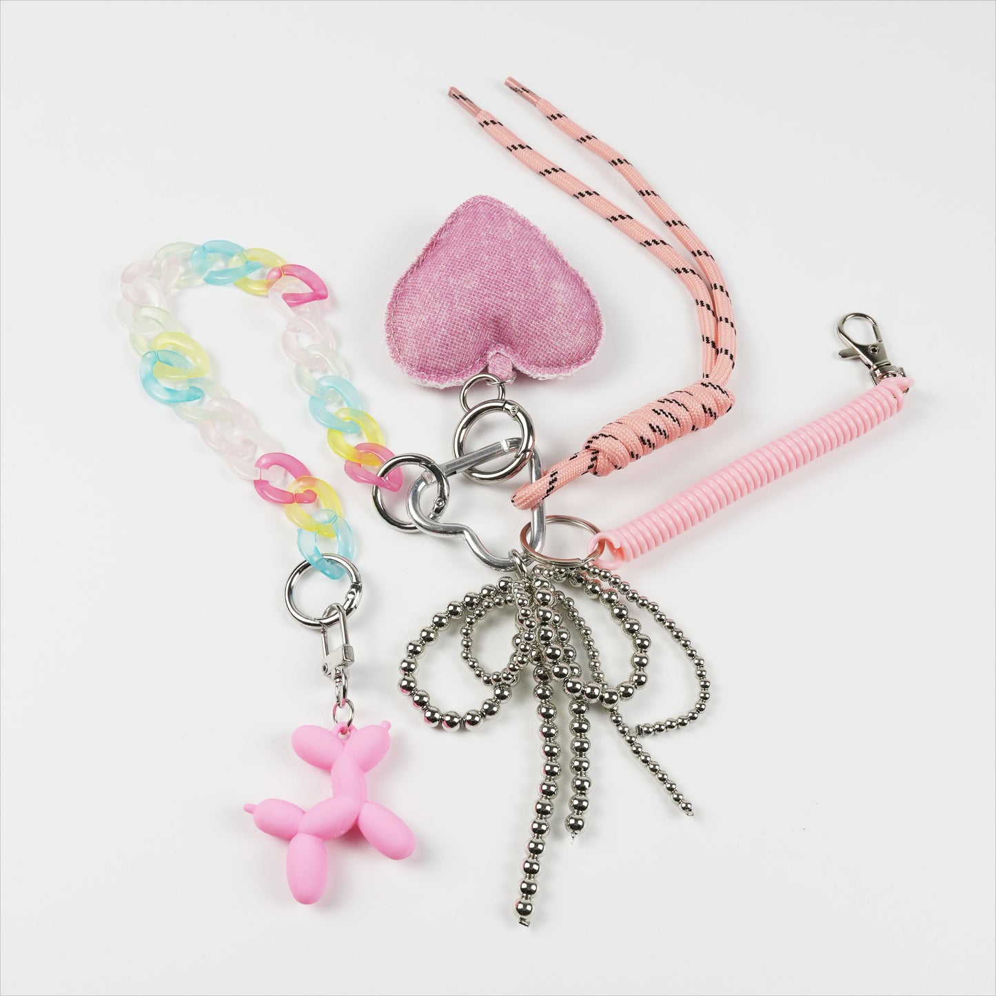 PINK HEART CHARM