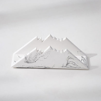 Snow Mountain Napkin Holder