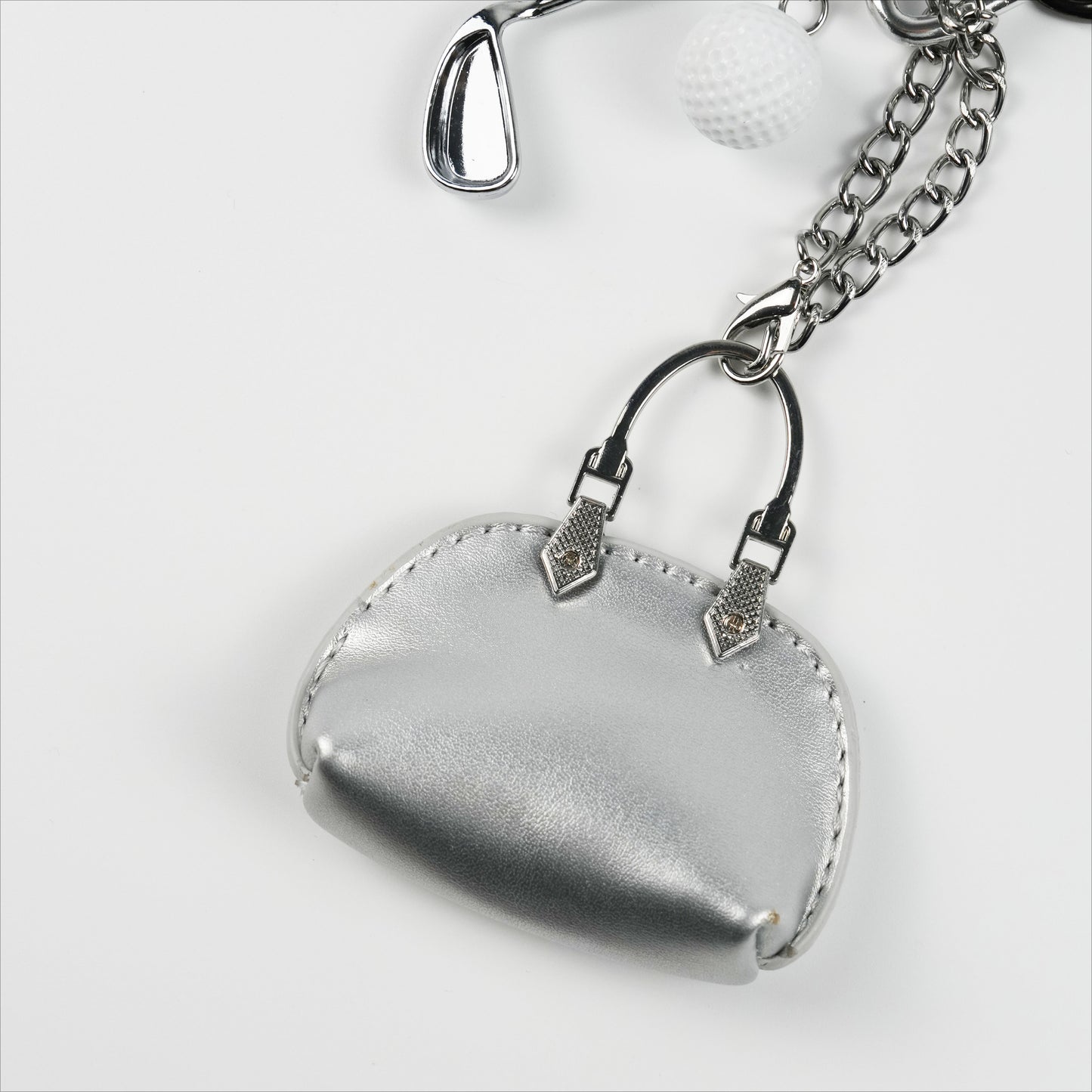 GOLF & BULLDOG CHARM
